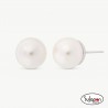 PENDIENTES PLATA CON PERLA 12 MM. MAJORICA