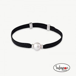 Pulsera Negra Circa MAJORICA