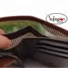 Cartera de piel marrón para hombre Verona