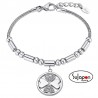 PULSERA TRÉBOL LOTUS STYLE MILLENNIAL LS2467-2/1 ACERO