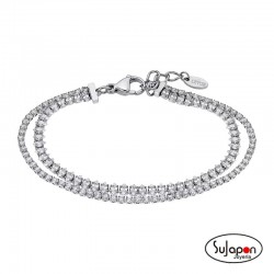 PULSERA LOTUS STYLE OLD MONEY LS2574-2/1 ACERO