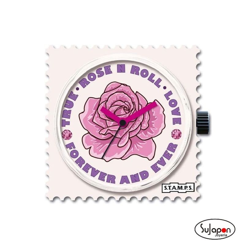 Reloj Stamps Diamond Rose n Roll