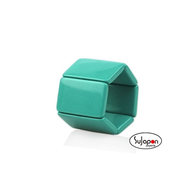 PULSERA BELTA STAMPS GRAYED JADE