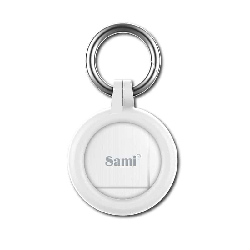 Llavero localizador Sami Tag Duo blanco, buscador de llaves y objetos Bluetooth compatible iOS y Android