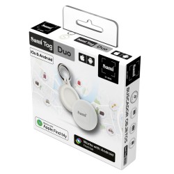 LLAVERO SAMI TAG DUO BUSCADOR OBJETOS BLANCO