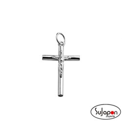 COLGANTE DE PLATA CRUCIFIJO 3 CM.