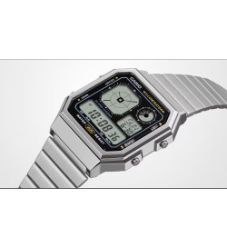 RELOJ CASIO DIGITAL A130WE-1A Edgy Collection