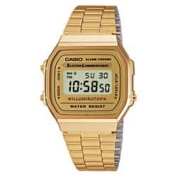 RELOJ CASIO DORADO A168WG-9E