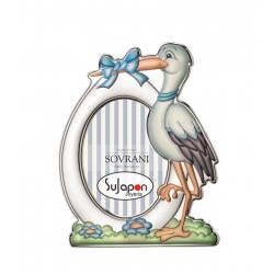 MARCO FOTO INFANTIL CIGÜEÑA