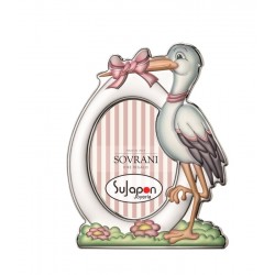 MARCO FOTO INFANTIL CIGÜEÑA