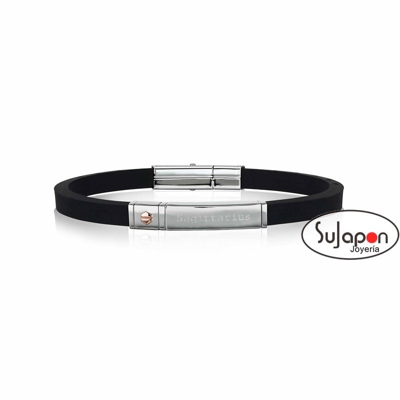 PULSERA DE ACERO Y SILICONA BREIL, HOROSCOPO
