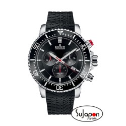RELOJ EDOX CHRONORALLY NEGRO DE TITANIO