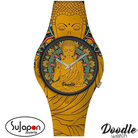 Reloj Doodle Buda