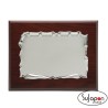 PLACA CONMEMORATIVA MADERA Y METAL 23X19