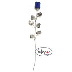 Rosa Azul de tallo largo 30cm