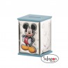 HUCHA MICKEY AZUL Y PLATA BILAMINADA