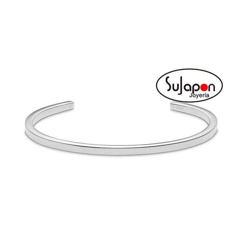 Pulsera Acero Nshira Silver de Nalya