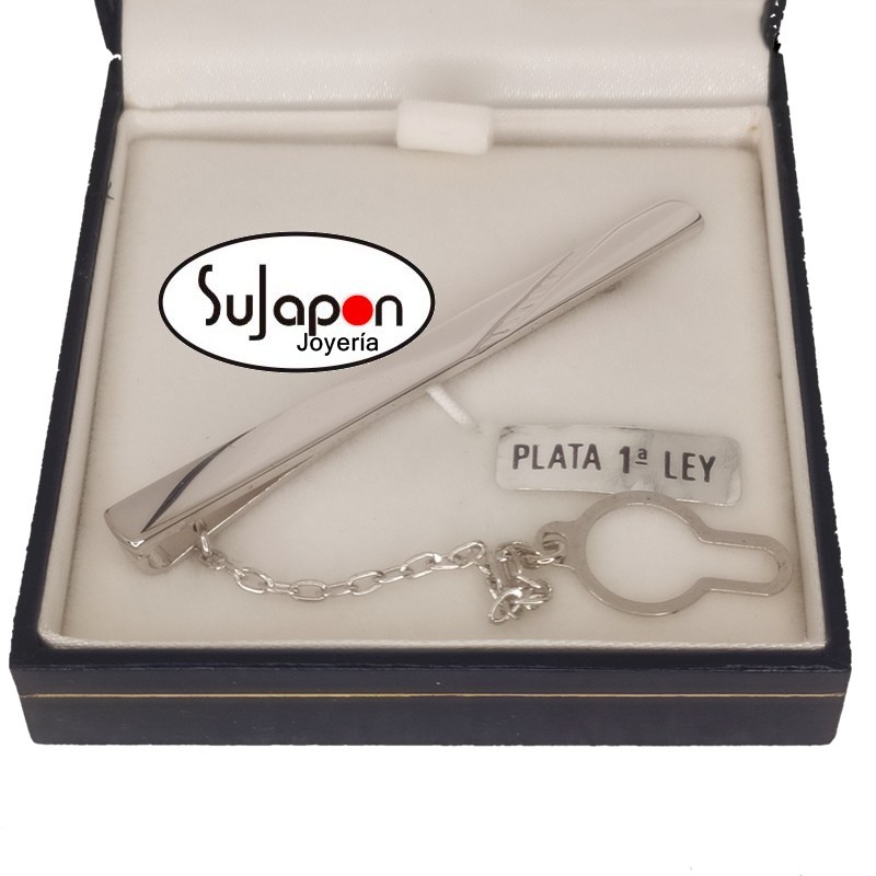 PASADOR DE CORBATA DE PLATA