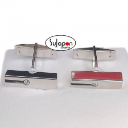 GEMELOS DE PLATA CON CIRCONITA