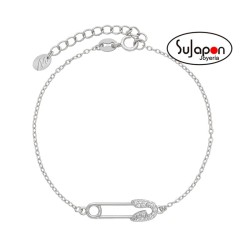 PULSERA PLATA IMPERDIBLE DE MAREA