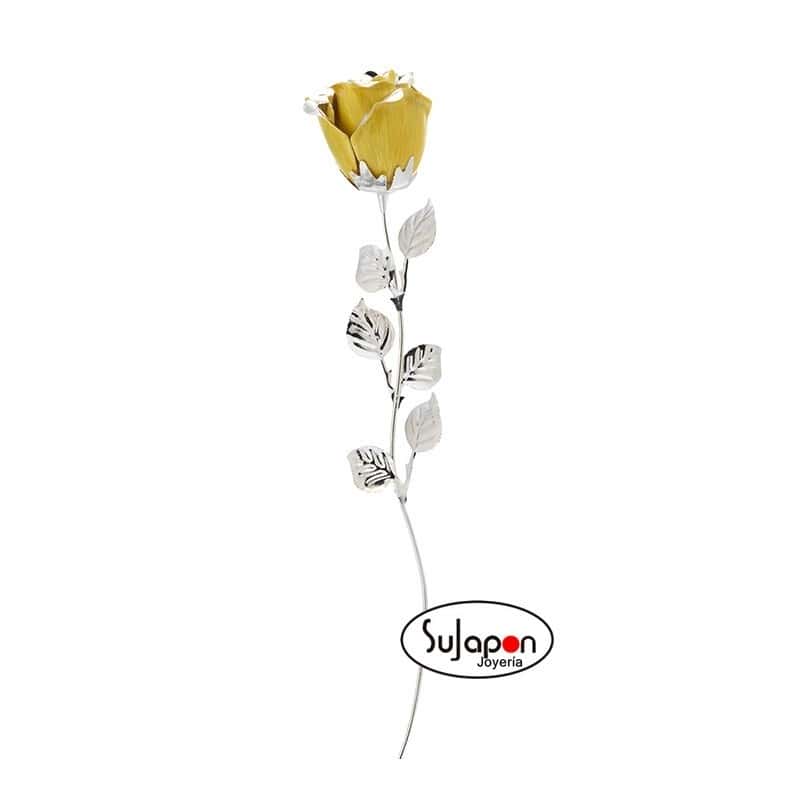 Rosa Amarilla de 33 cm.