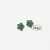 PENDIENTES FLOR STARLIGHT ESMERALDADE AGATHA