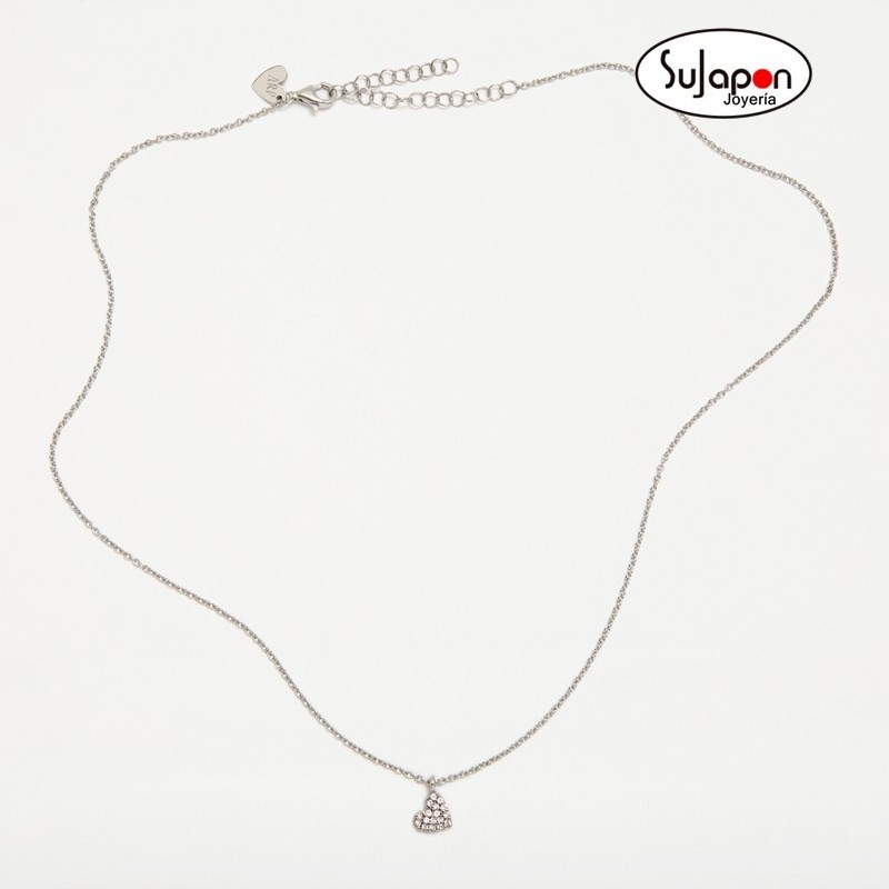 GARGANTILLA CORAZÓN STARLIGHT ROSA DE AGATHA