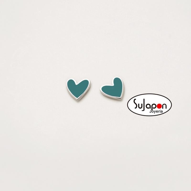 PENDIENTES SUPERAGATHA CORAZÓN MENTADE AGATHA