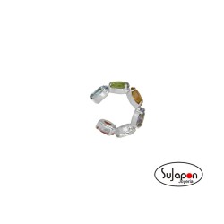 PENDIENTE EAR CUFF MULTICOLOR VICTORIA CRUZ