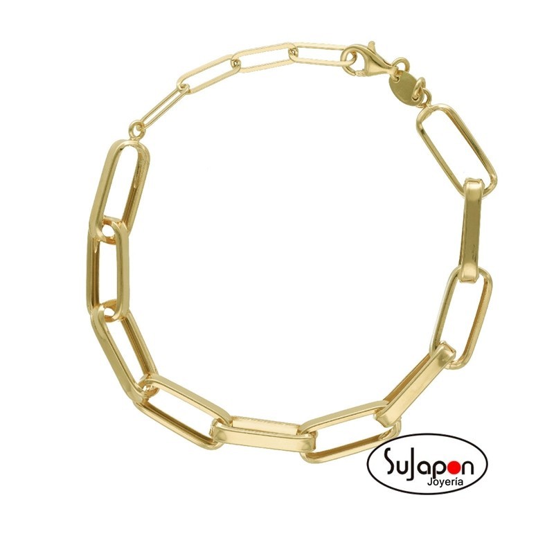 Pulsera eslabones de Capture chapada de VICTORIA CRUZ