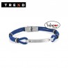 PULSERA HILO AZUL Y ACERO TREND Hindo Kush