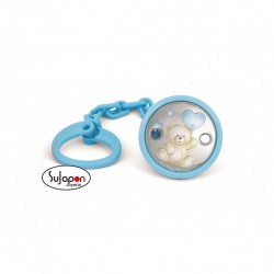 CHUPETERO OSO GLOBO CORAZÓN