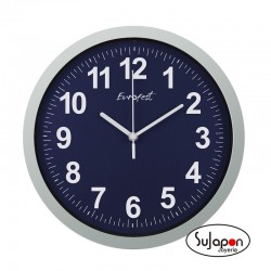 Reloj de pared Eurofest color plata FC0144/H