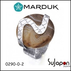 SORTIJA PLATA MARDUK TIAMAT