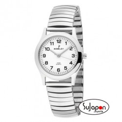 Reloj Nowley para mujer de acero elástico