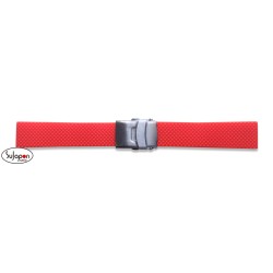 Correa silicona con cierre de seguridad colores 22 mm.