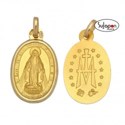 Medalla de oro Virgen Milagroso