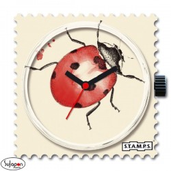 Reloj Stamps con mariquita