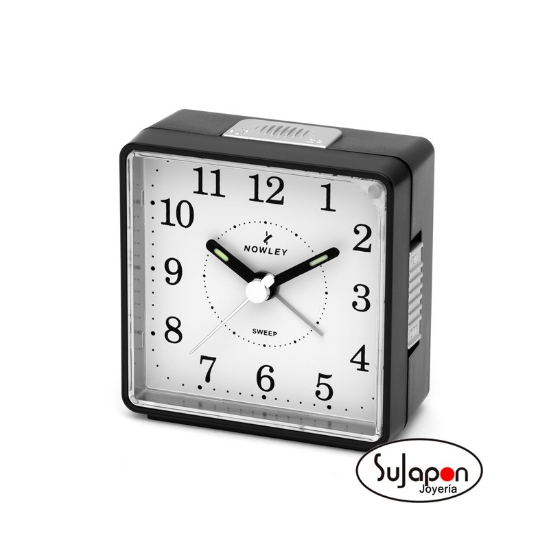 DESPERTADOR NOWLEY PEQUEÑO VARIOS COLORES