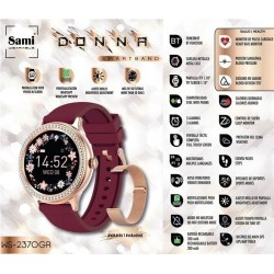 SMARTWATCH SAMI MUJER CHAPADO ROSA WS-2370