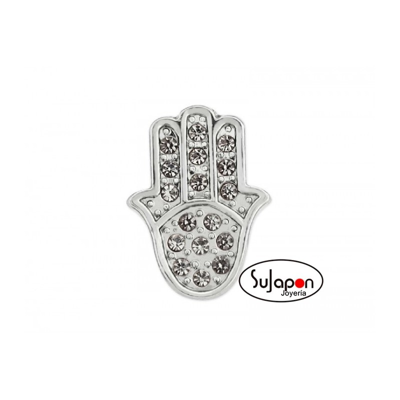 CHARM LISKA MANO FÁTIMA CIRCONITAS ALLOY