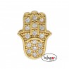 CHARM LISKA MANO FÁTIMA CIRCONITAS ALLOY DORADO