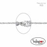 CADENA DE PLATA DE LEY TIPO SINGAPUR