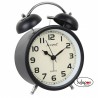 Despertador analógico Eurofest negro de campana