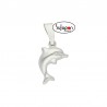 COLGANTE DELFÍN DE PLATA  8 X 11 mm.