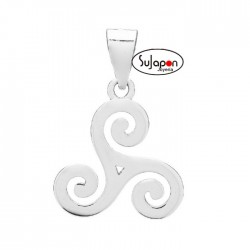 COLGANTE DE PLATA TRISQUEL CELTA