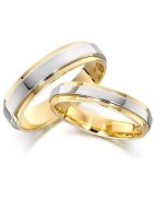 Alianzas de boda de oro y plata | Joyería Sujapon Vigo